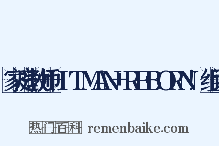 家庭教师HITMAN+REBORN!组词是什么意思的图片